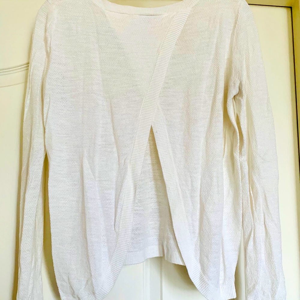 Open Cross Back Sweater